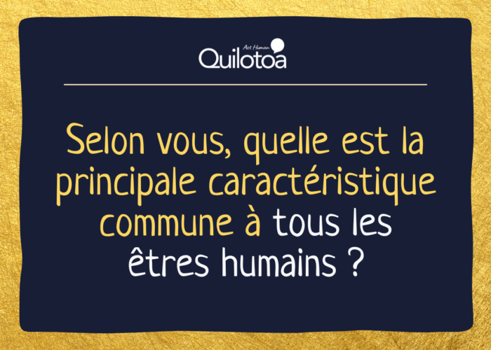 Questions voyageuses #6 - Humain
